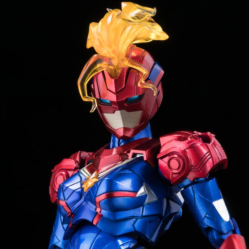 Sentinel Fighting Armor Captain Marvel Action Figure JAPAN OFFICIAL