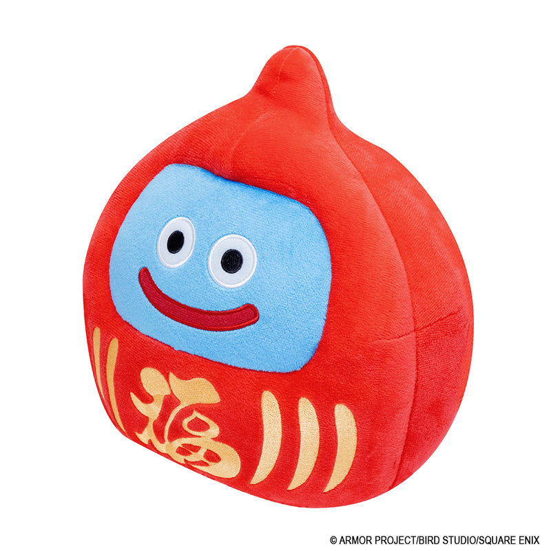 Square Enix Dragon Quest Smile Slime Plush Daruma Slime Red L Size JAPAN