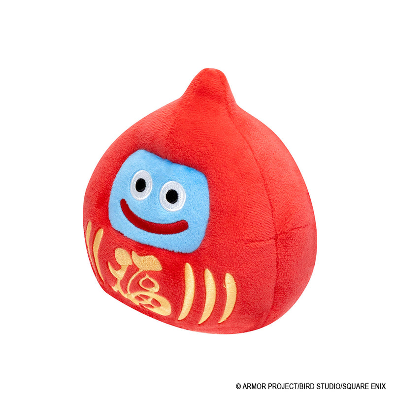 Square Enix Dragon Quest Smile Slime Plush Daruma Slime Red M Size JAPAN