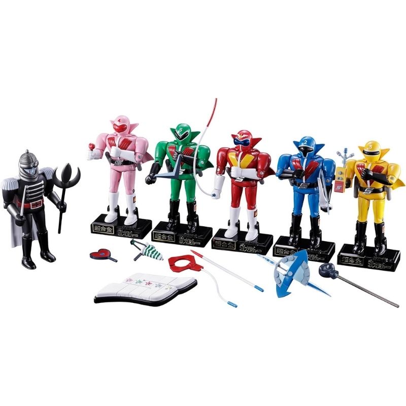 BANDAI Chogokin Himitsu Sentai Goranger Action Figure JAPAN OFFICIAL