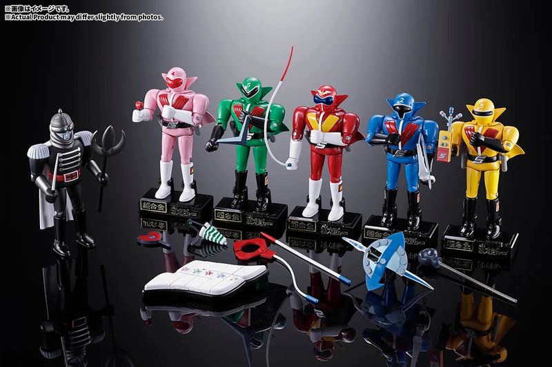BANDAI Chogokin Himitsu Sentai Goranger Action Figure JAPAN OFFICIAL
