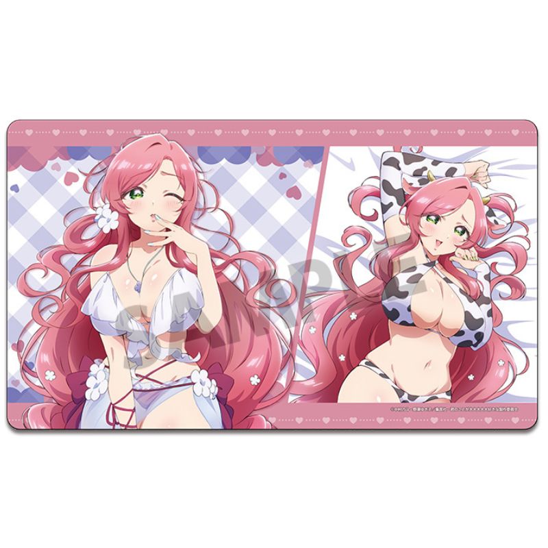 The 100 Girlfriends Who Really Love You Hahari Hanazono Illustration Rubber Mat