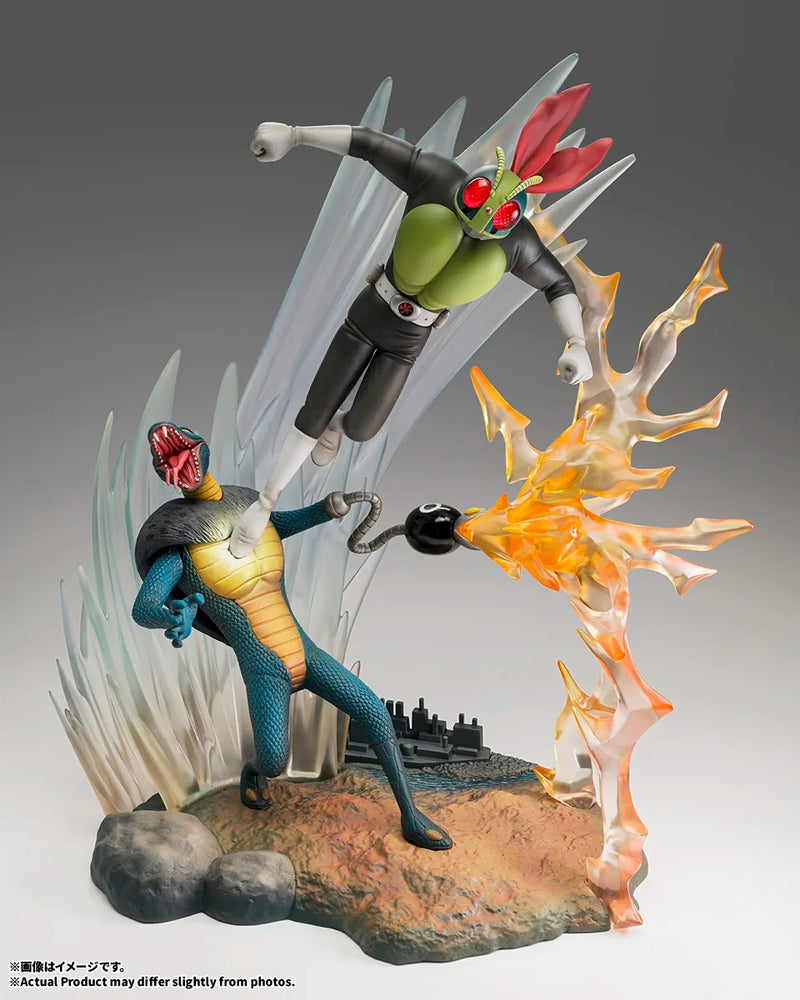 BANDAI Figuarts ZERO From Kamen Rider Kamen Rider vs. Cobra Man Figure JAPAN