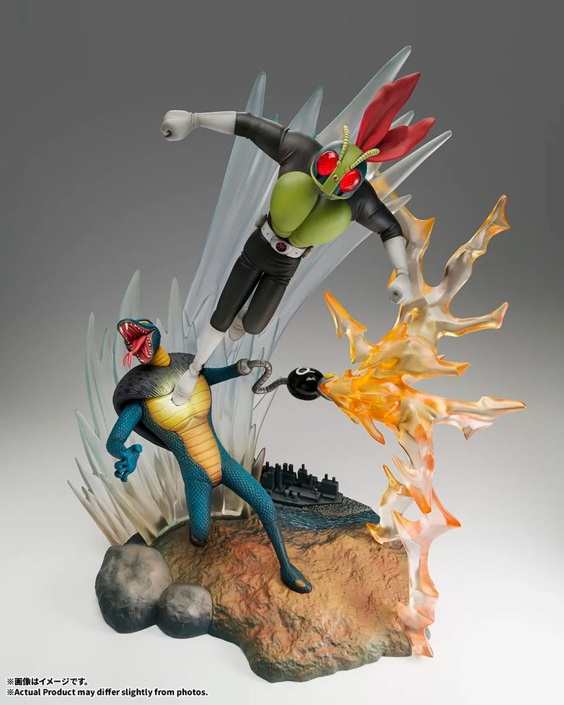 BANDAI Figuarts ZERO From Kamen Rider Kamen Rider vs. Cobra Man Figure JAPAN