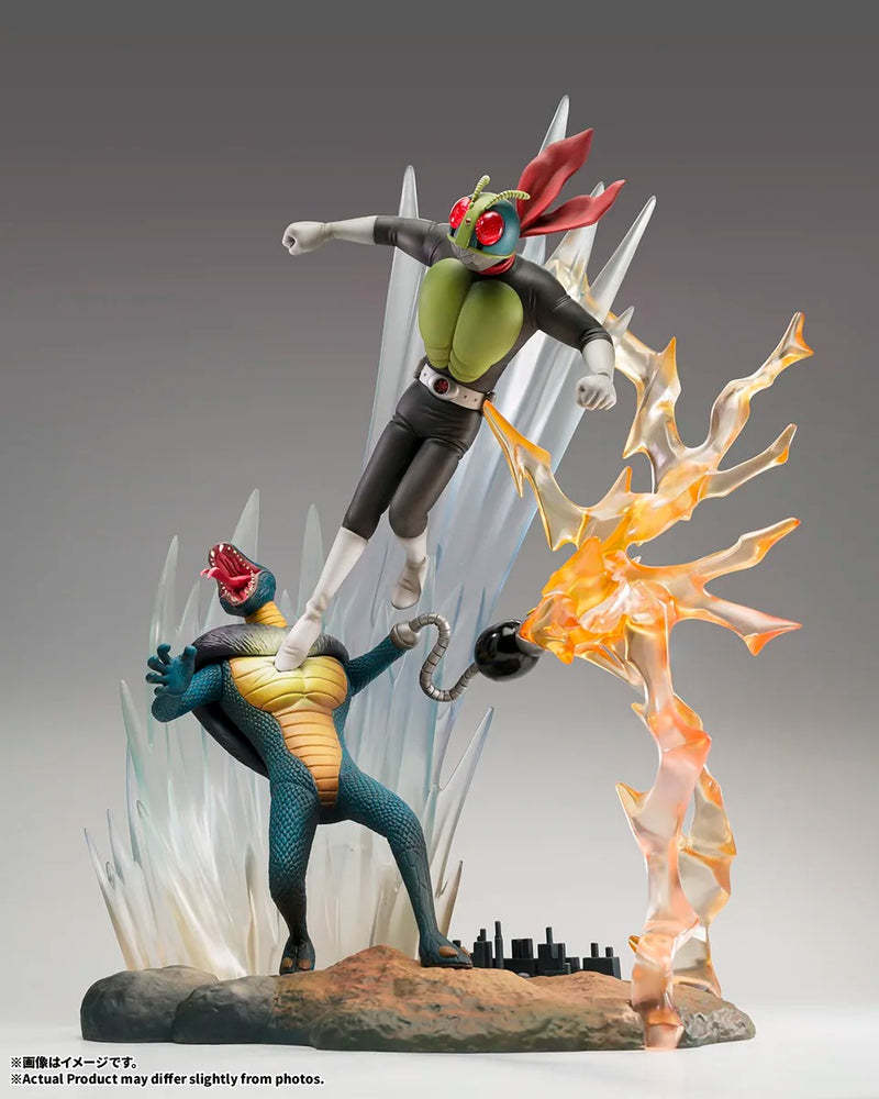 BANDAI Figuarts ZERO From Kamen Rider Kamen Rider vs. Cobra Man Figure JAPAN