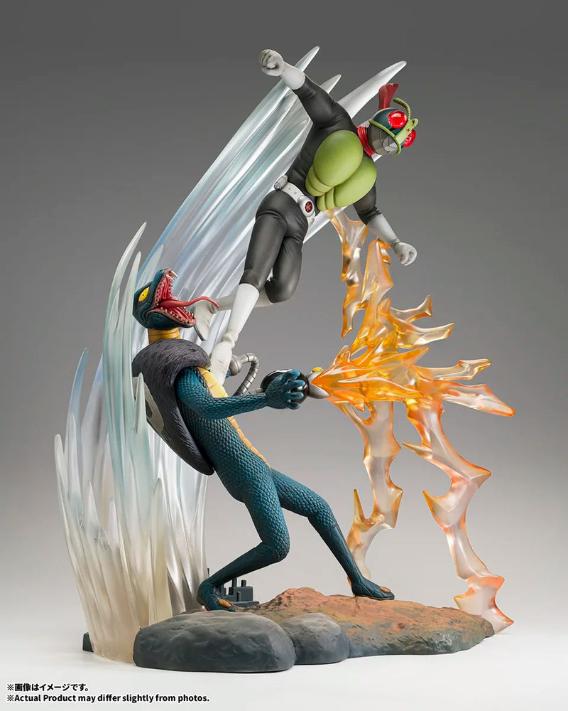 BANDAI Figuarts ZERO From Kamen Rider Kamen Rider vs. Cobra Man Figure JAPAN