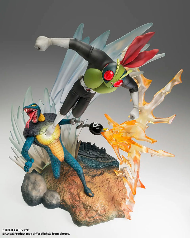 BANDAI Figuarts ZERO From Kamen Rider Kamen Rider vs. Cobra Man Figure JAPAN