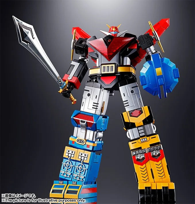 Soul of Chogokin GX-60R Space Emperor God Sigma Renewal Version Action Figure