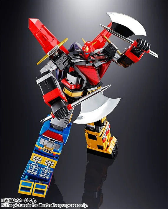Soul of Chogokin GX-60R Space Emperor God Sigma Renewal Version Action Figure