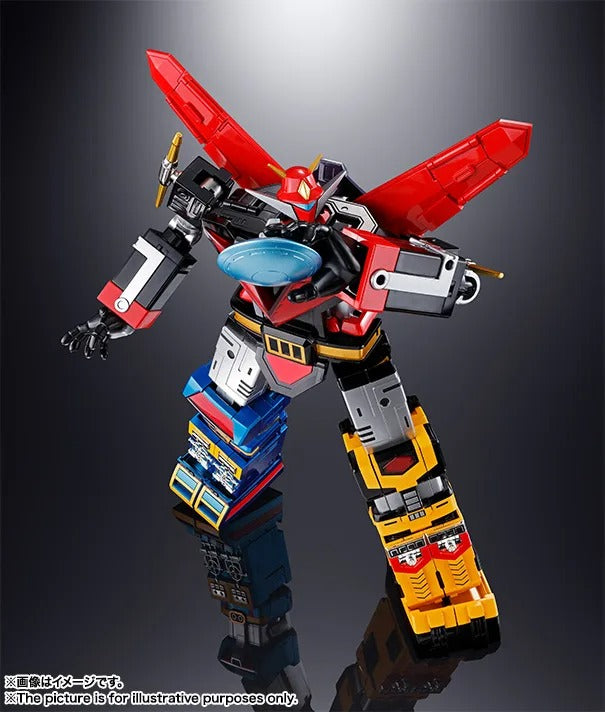 Soul of Chogokin GX-60R Space Emperor God Sigma Renewal Version Action Figure