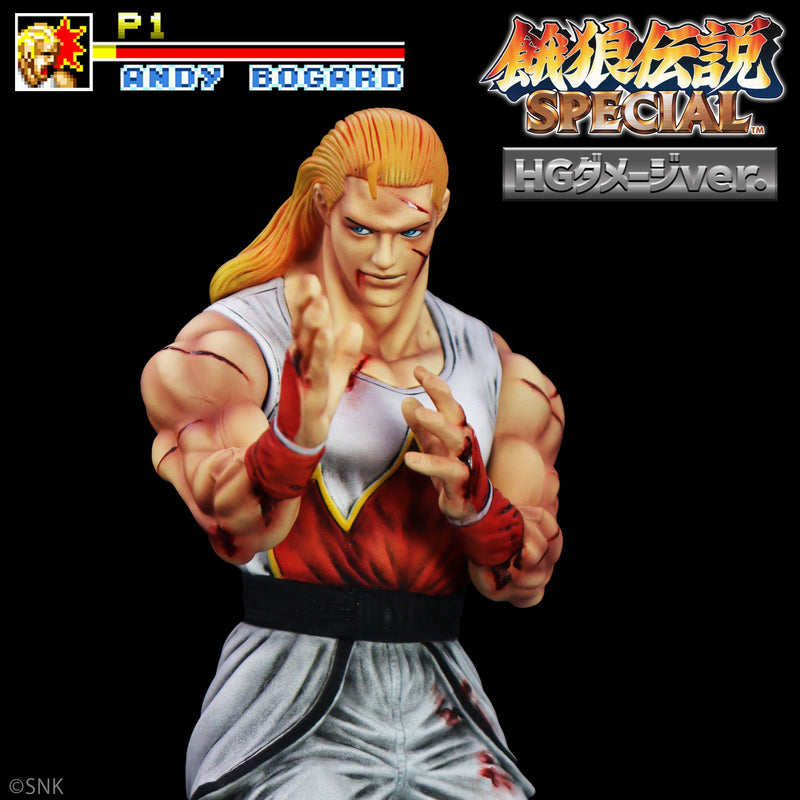 THE KING OF COLLECTORS'24 EX Fatal Fury Special Andy Bogard HG Damage Ver Figure