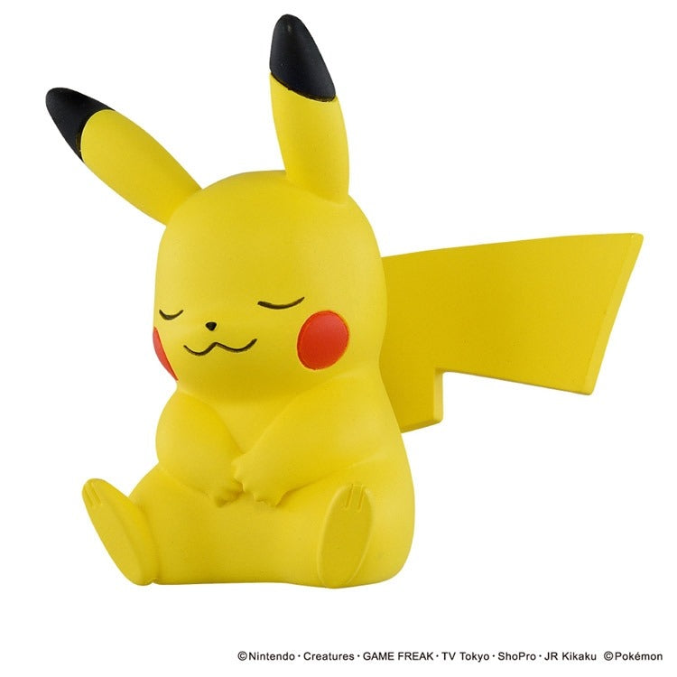 Pokemon 30th Anniversary MonColle Pikachu Selection Sleeping Pikachu Figure