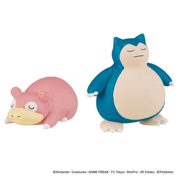 Takara Tomy Pokemon MonColle Slowpoke & Snorlax Set Figure JAPAN OFFICIAL