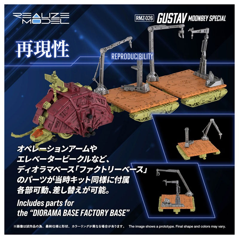 Takara Tomy Realize RMZ-026 Gustav Moonbay 1/100 Model Kit JAPAN OFFICIAL