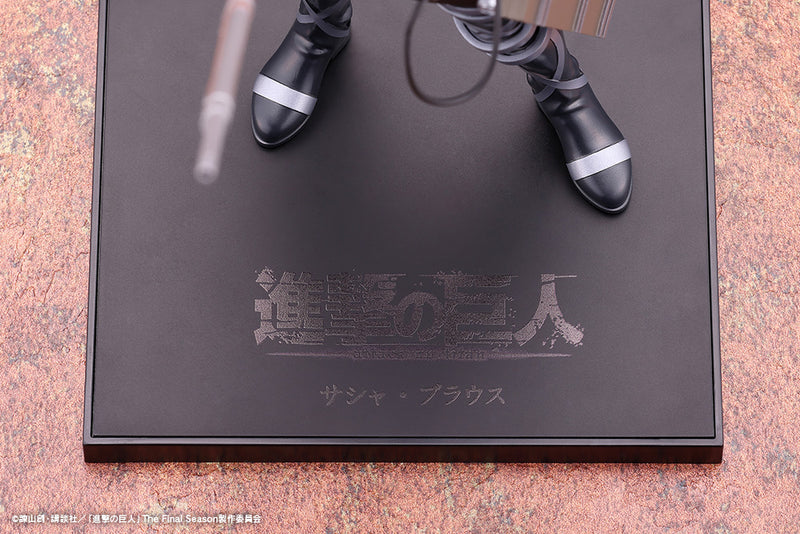 Kotobukiya OSHI WORKS Attack on Titan Sasha Braus The Final Season ver. Figure