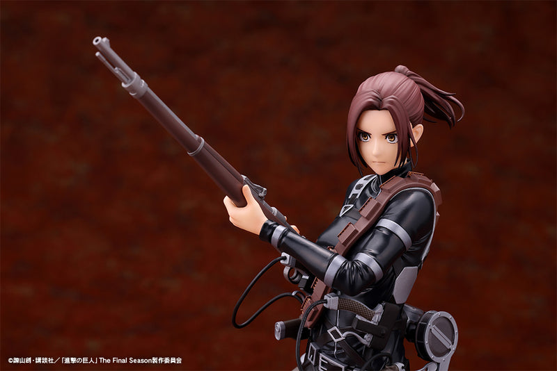 Kotobukiya OSHI WORKS Attack on Titan Sasha Braus The Final Season ver. Figure
