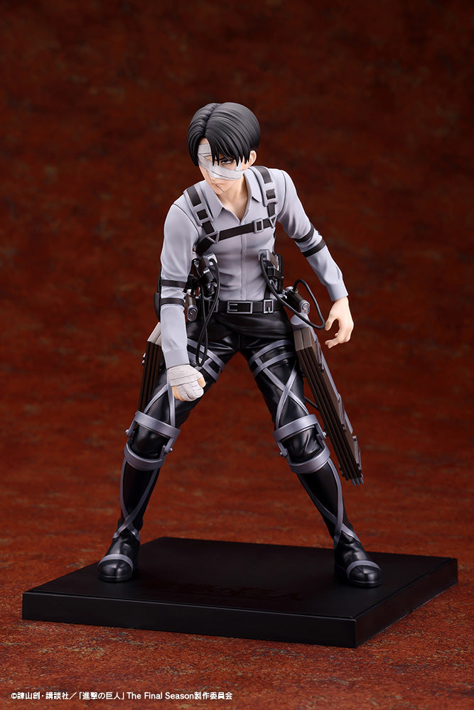 Kotobukiya OSHI WORKS Attack on Titan Levi Ackerman The Final Season ver. Figure