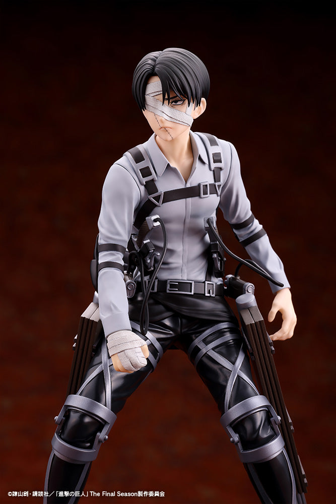 Kotobukiya OSHI WORKS Attack on Titan Levi Ackerman The Final Season ver. Figure