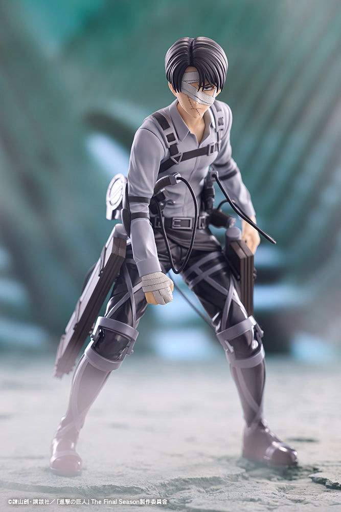 Kotobukiya OSHI WORKS Attack on Titan Levi Ackerman The Final Season ver. Figure