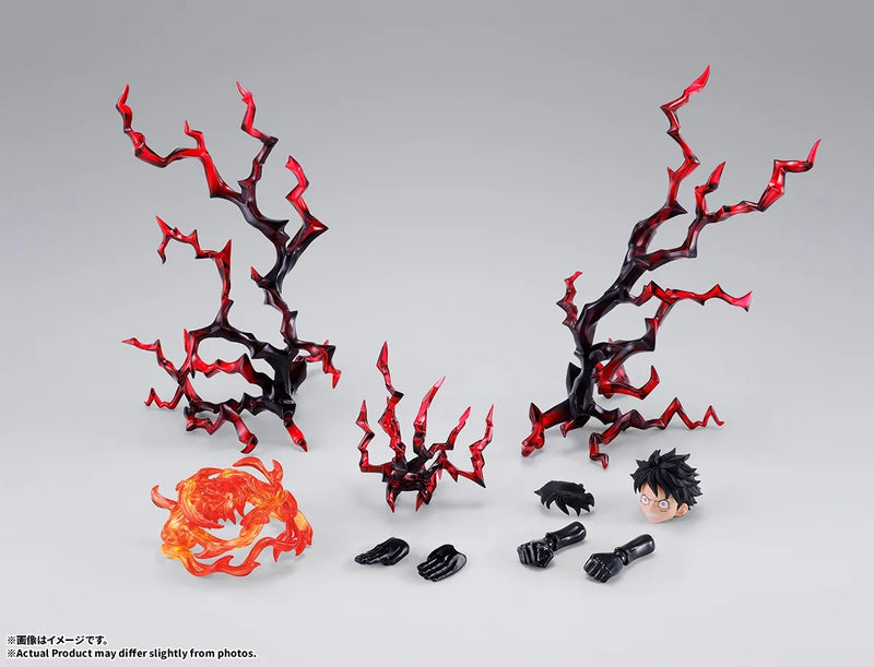 BANDAI S.H.Figuarts ONE PIECE Monkey D. Luffy New World Option Part Set JAPAN