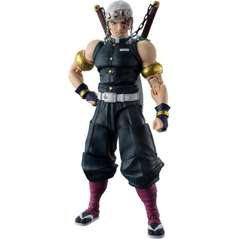 BANDAI S.H.Figuarts Demon Slayer Kimetsu no Yaiba Tengen Uzui Action Figure