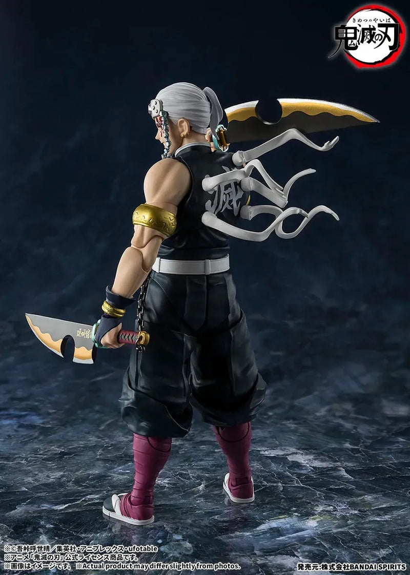 BANDAI S.H.Figuarts Demon Slayer Kimetsu no Yaiba Tengen Uzui Action Figure