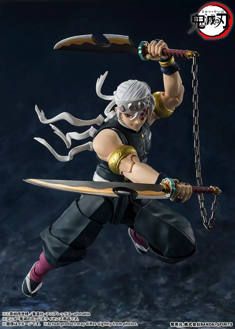BANDAI S.H.Figuarts Demon Slayer Kimetsu no Yaiba Tengen Uzui Action Figure