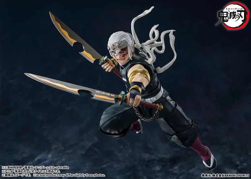 BANDAI S.H.Figuarts Demon Slayer Kimetsu no Yaiba Tengen Uzui Action Figure