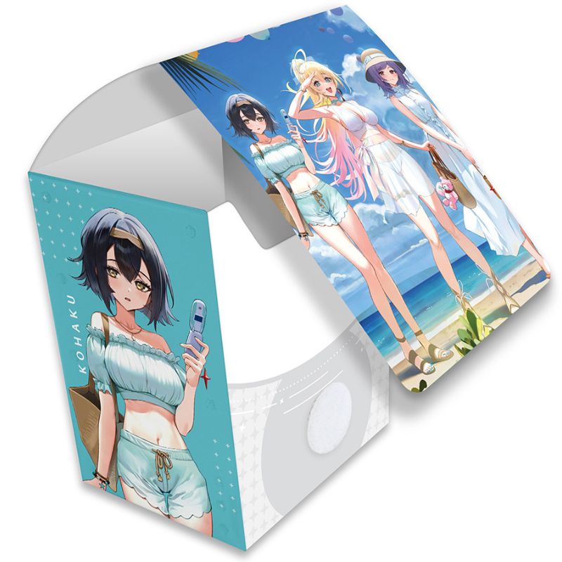 Curtain Damashii Stella Sora Summer Outfit New Illustration Deck Case JAPAN