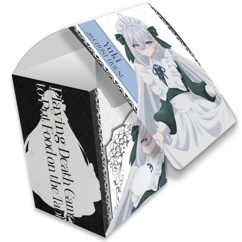 Shibou Yuugi de Meshi wo Kuu Yuki Ghost House New Illustration Deck Case JAPAN