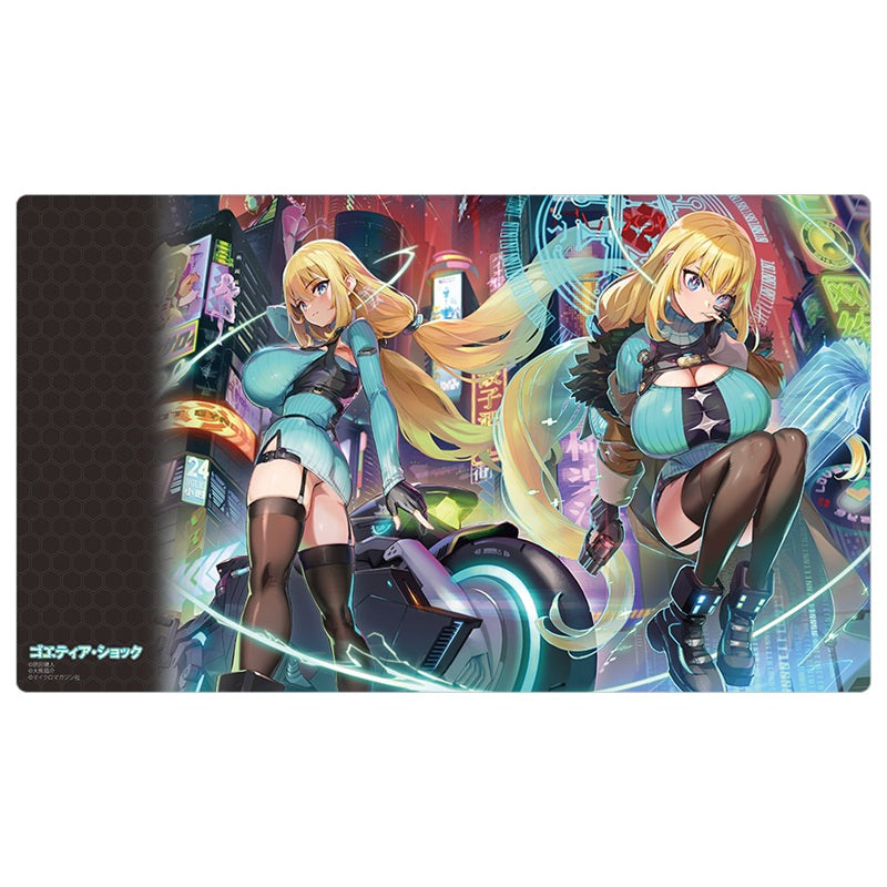 Curtain Damashii Goetia Shock Vol.1 First & Latter Parts Rubber Mat JAPAN