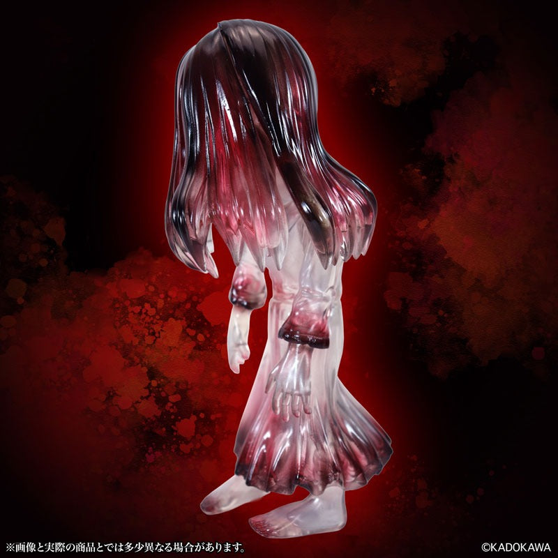 CCP JAPAN Middle Size Series Sadako Juketsu Clear Ver. Soft Vinyl Figure JAPAN