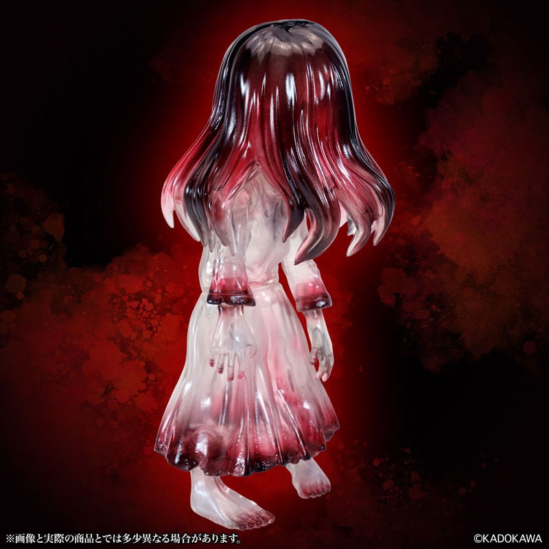 CCP JAPAN Middle Size Series Sadako Juketsu Clear Ver. Soft Vinyl Figure JAPAN