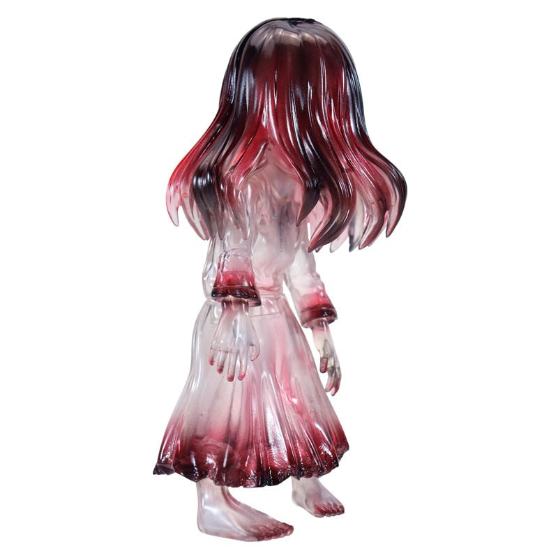 CCP JAPAN Middle Size Series Sadako Juketsu Clear Ver. Soft Vinyl Figure JAPAN