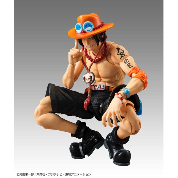 MegaHouse Variable Action Heroes ONE PIECE Portgas D. Ace Action Figure JAPAN