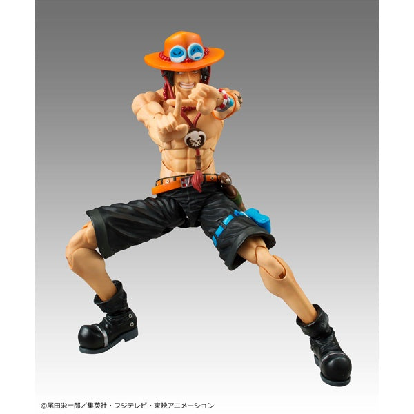 MegaHouse Variable Action Heroes ONE PIECE Portgas D. Ace Action Figure JAPAN