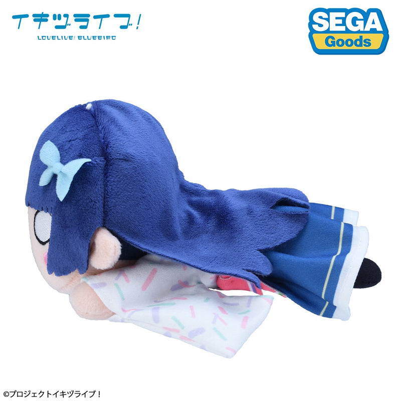 Nesoberi Plush Doll IKIZULIVE! LOVELIVE! BLUEBIRD Hanabi Komagata Uniform S