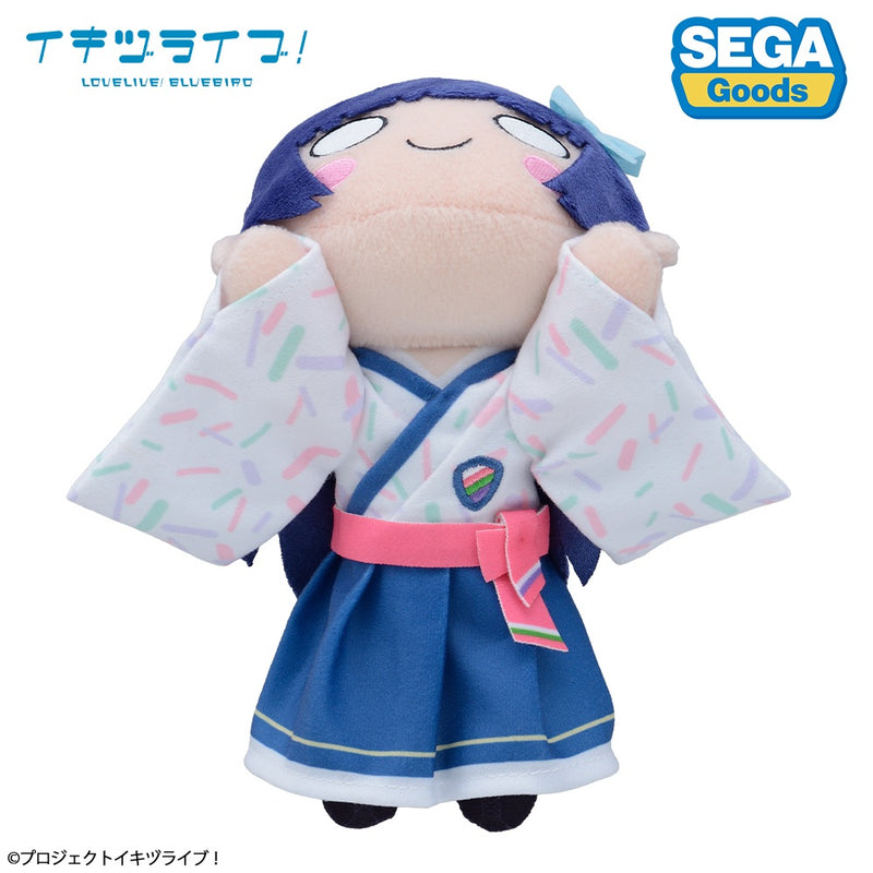 Nesoberi Plush Doll IKIZULIVE! LOVELIVE! BLUEBIRD Hanabi Komagata Uniform S