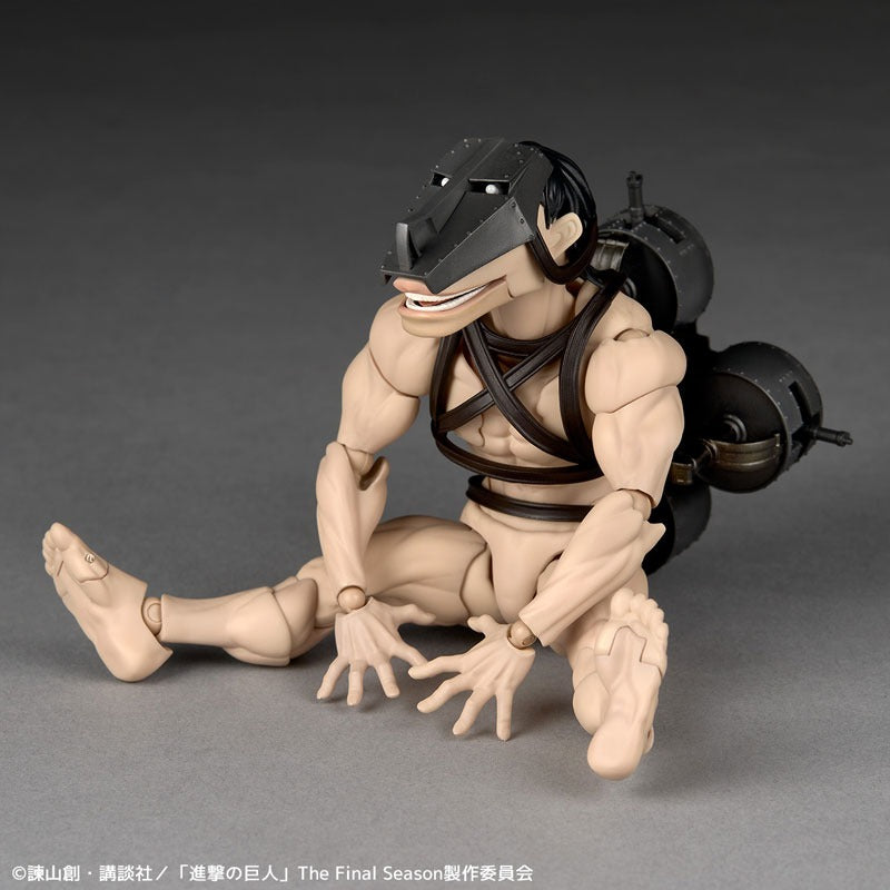 Revoltech Amazing Yamaguchi Attack on Titan Cart Titan Action Figure JAPAN