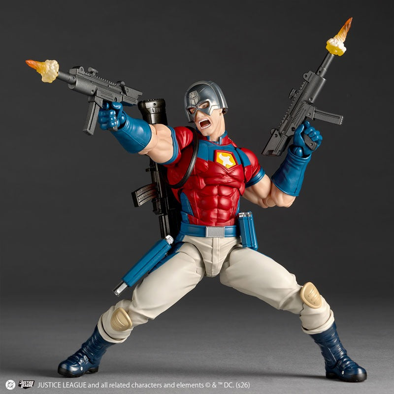 Kaiyodo Revoltech Amazing Yamaguchi Peacemaker Action Figure JAPAN OFFICIAL