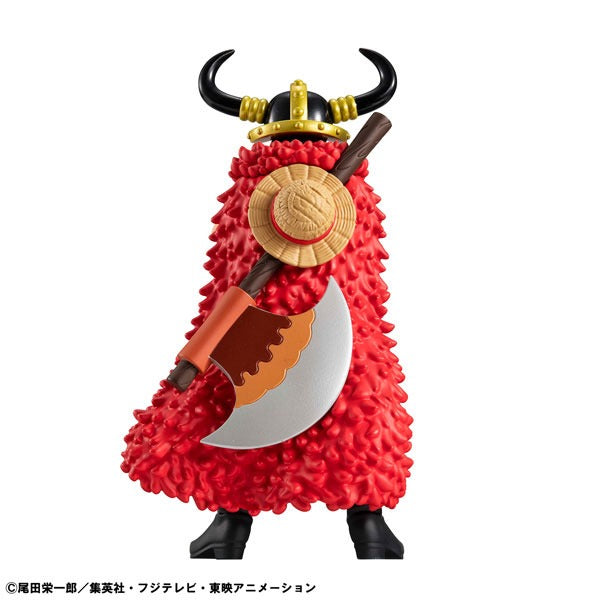MegaHouse WALLSTAR ONE PIECE Monkey D. Luffy Elbaph Arc Figure JAPAN OFFICIAL