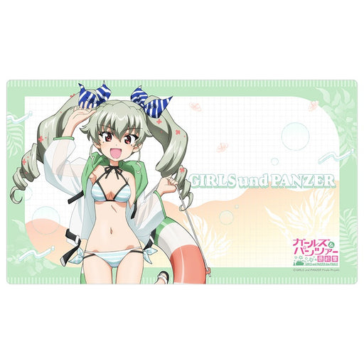 Girls und Panzer das Finale Anchovy Resort Swimsuit New Illustration Rubber Mat