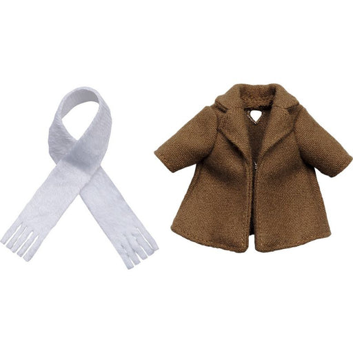 Good Smile Company Nendoroid Doll Coat & Scarf Beige JAPAN OFFICIAL