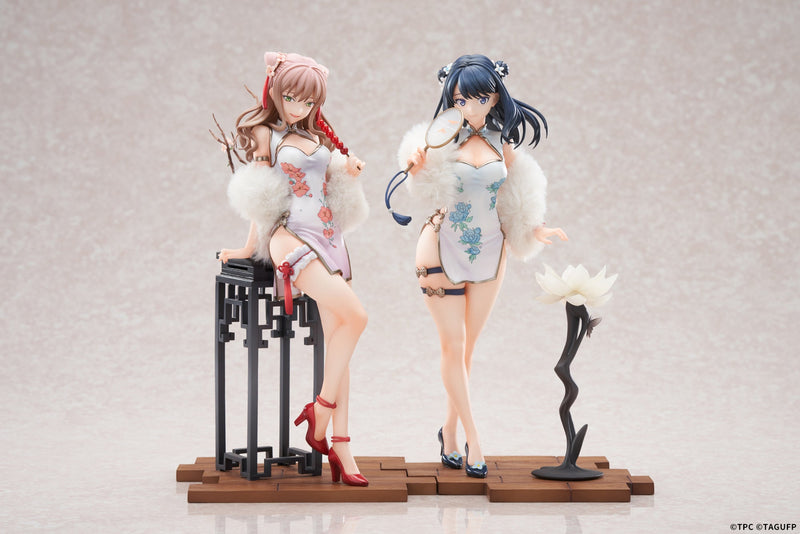 GRIDMAN UNIVERSE Rikka Takarada & Yume Minami robe chinoise Ver ensemble figurine 1/7