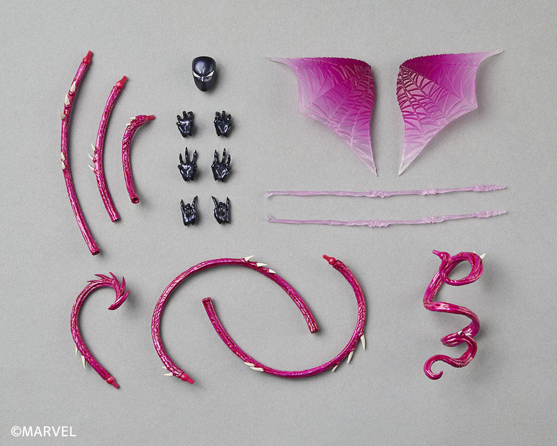 Kaiyodo Revoltech Increíble figura de acción Yamaguchi Gwenom OFICIAL DE JAPÓN