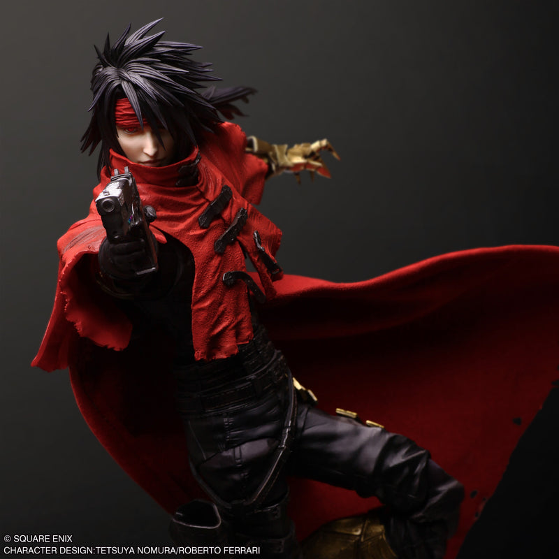 Final Fantasy VII Rebirth PLAY ARTS SHIN Vincent Valentine Actionfigur JAPAN