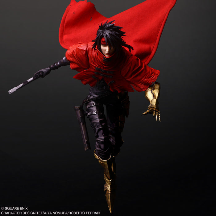 Final Fantasy VII Rebirth PLAY ARTS SHIN Vincent Valentine Action Figure JAPAN