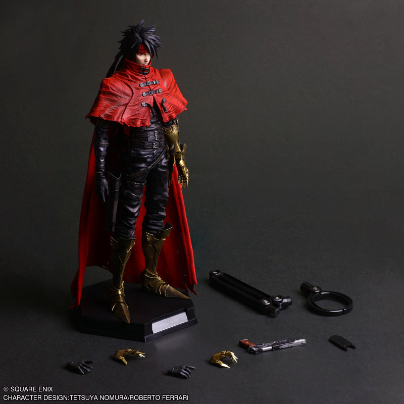 Final Fantasy VII Rebirth PLAY ARTS SHIN Vincent Valentine Actionfigur JAPAN