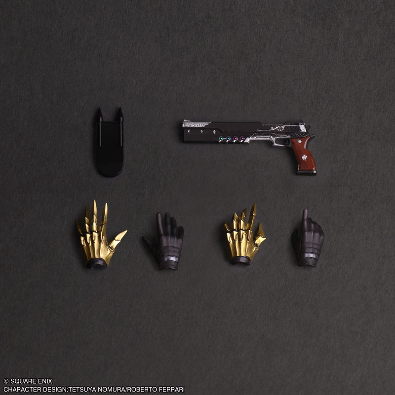 Final Fantasy VII Rebirth PLAY ARTS SHIN Vincent Valentine Actionfigur JAPAN