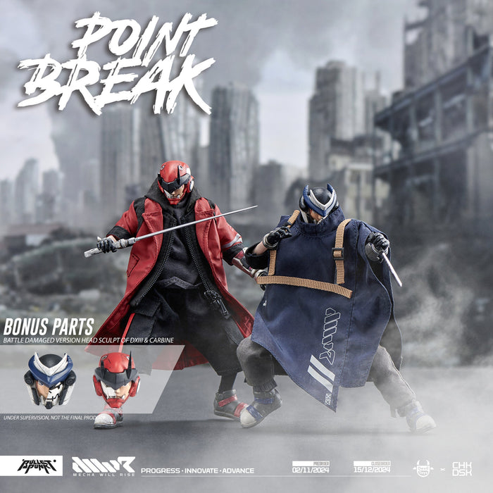 Devil Toys POINT BREAK Carbin & DXIII Set 1/12 Action Figure JAPAN OFFICIAL